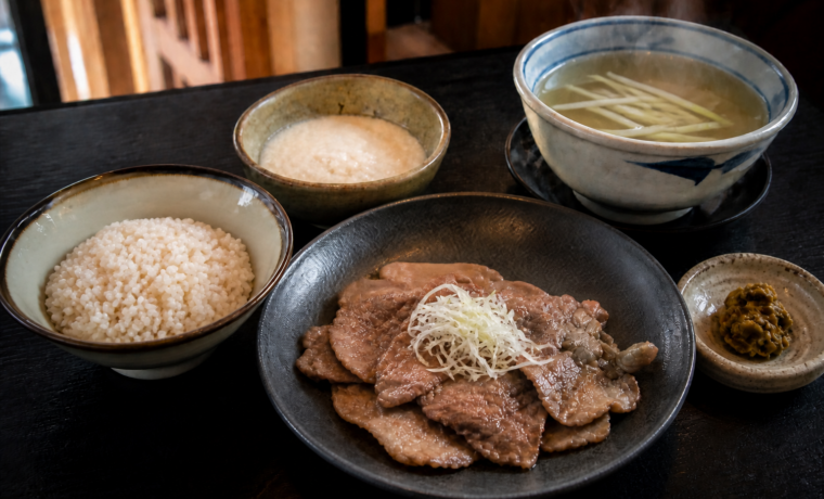 伊達の牛たん本舗　通定食